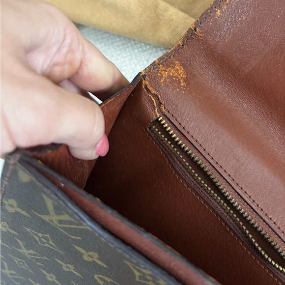 Authentic Louis Vuitton Pochette Ministre 1970s documents case - Picture 9 of 13